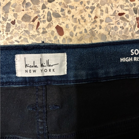 NWT Nicole miller infinity stretch soho hi rise denim 12 jeans - Picture 4 of 5